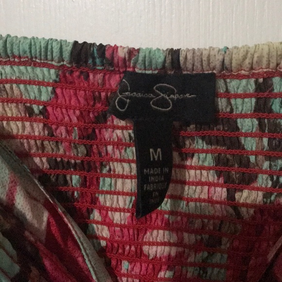 JESSICA SIMPSON - Pink Floral Mini Dress. EUC. - Picture 4 of 4